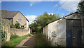 Footpath beside the Madley Brook