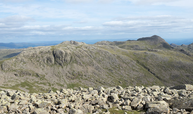 Boulderfield at northern end of Ill Crag