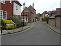 Looking southeast along Tannery Lane