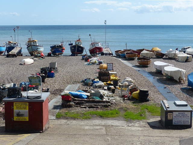 Boats and fishing equipment, Beer, Devon