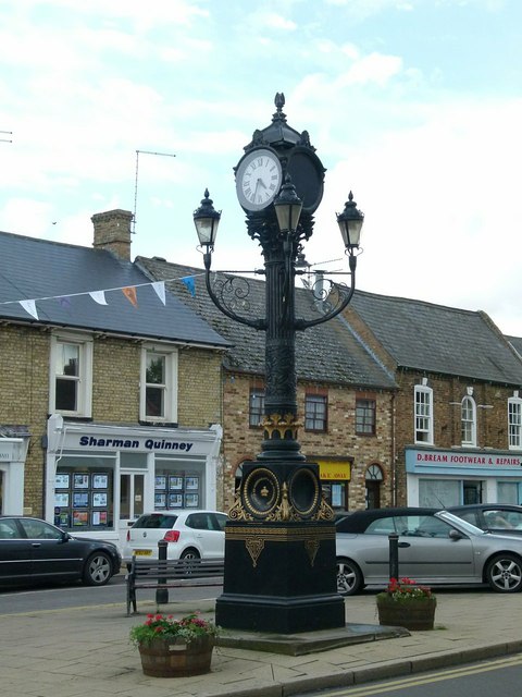 Ramsey Town Clock © Alan Murray-Rust :: Geograph Britain and Ireland