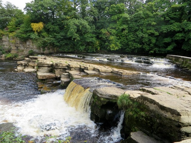 Waterfalls on the River Swale