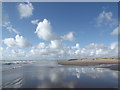 SH5525 : Benar Beach looking towards the sand dunes of Morfa Dyffryn by I Love Colour
