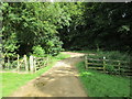 Footpath meets bridleway