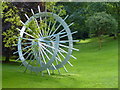 TF0506 : Aluminium artwork near Burghley House by Sandra Humphrey