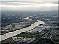 Renfrew and the Clyde from the air