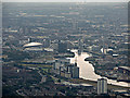 Glasgow and the Clyde from the air