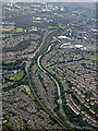 The Forth & Clyde Canal from the air