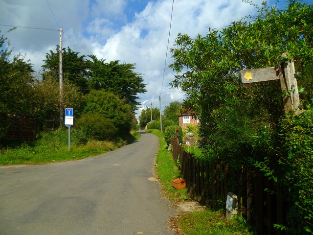 Looking northwards on The Street