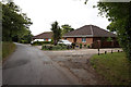 Bungalows near Fleetland Copse