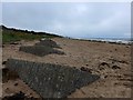 NU2510 : Sea defences at Alnmouth by Gordon Brown