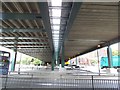 Under the York Road flyover