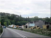 SX1164 : A38 Cornwall Passing Sawmill by Roy Hughes