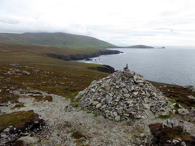 Cairn on Clogher Head