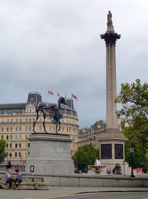 Thestral in Trafalgar Square
