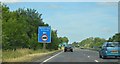 Approaching the St Neots turning, A1