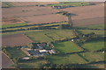 Saltfleetby St. Peter, old church of St. Peter and moated site: aerial 2015