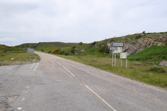 The old Kyle of Tongue road