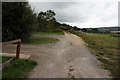 Coastal path diversion towards Sticelett