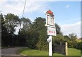 Sign for the Rest and Welcome pub, Haultwick