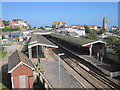 Teignmouth Station From Shute Hill