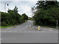 Western end of the A4043, Blaenavon