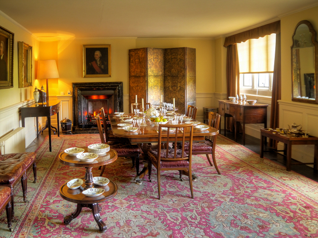 The Small Dining Room, Sudbury Hall © David Dixon :: Geograph Britain ...