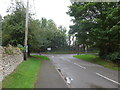 Looking along Church Lane towards the B430