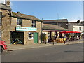 Looking across Market Place towards the Penny Garth Caf