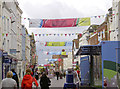 Westgate Street is awash