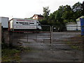 Newbridge Commercial lorry in a yard, Newbridge