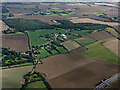 Woodside Green from the air