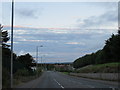 Sunset over Stewarton Road, Newton Mearns