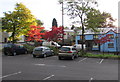 Green, red, brown and blue, Blaenavon