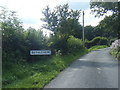 Bethlehem village boundary sign