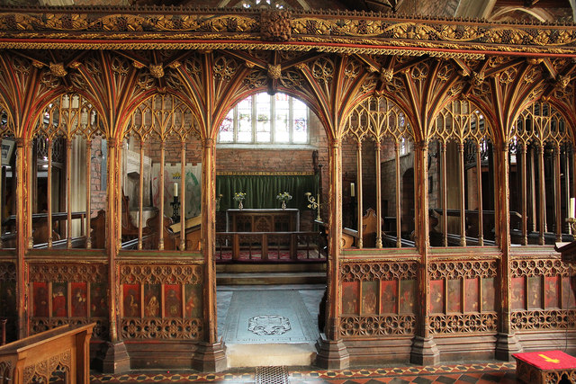 Rood Screen © Richard Croft cc-by-sa/2.0 :: Geograph Britain and Ireland