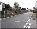 Warning traffic signs, Llanover Road, Blaenavon