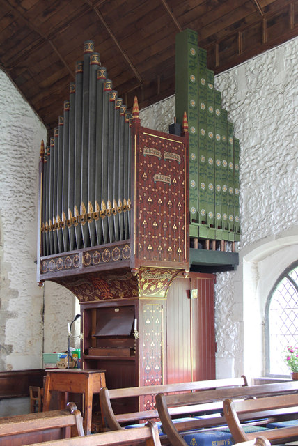 St Mary, Great Abington - Organ © John Salmon :: Geograph Britain and ...