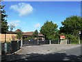 Entrance to Lytchett Matravers Primary School