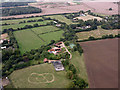 Wood Farm from the air