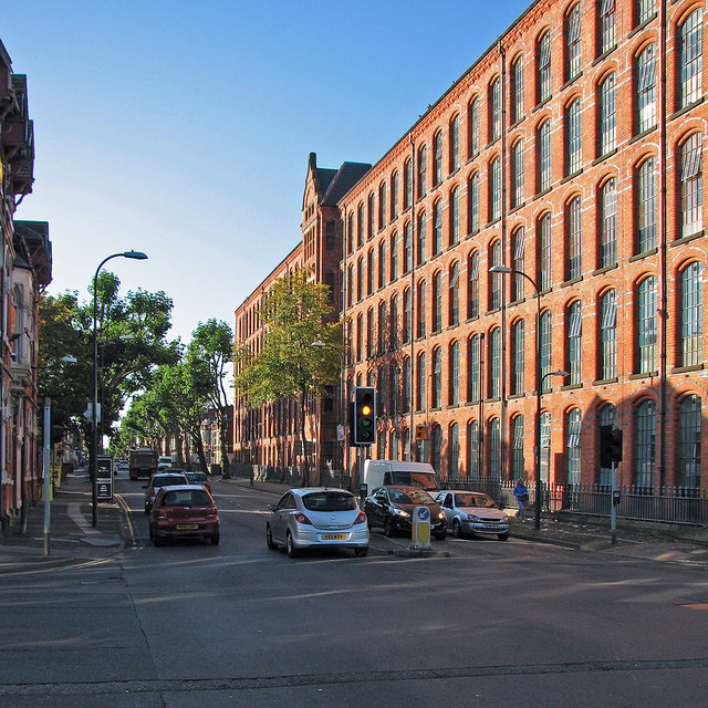 Radford Boulevard and the former Boulevard Works