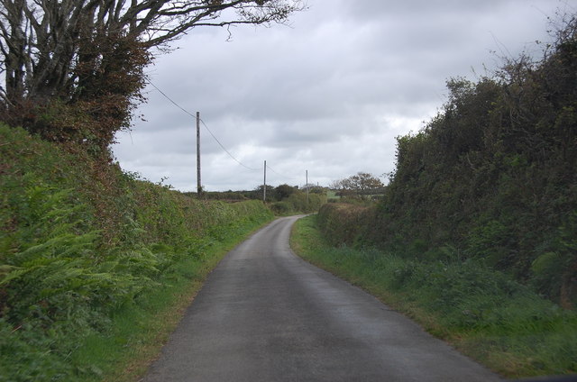 Lane near Higher Brownspit