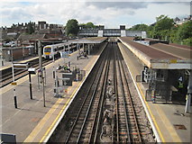 TQ5686 : Upminster railway and Underground station, Greater London by Nigel Thompson