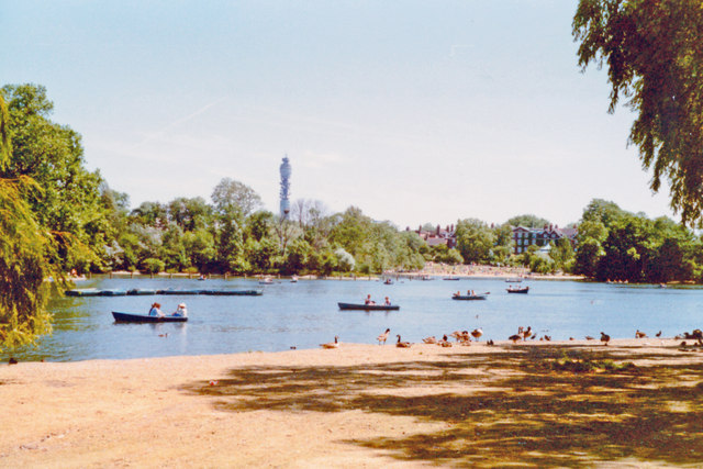 Regents Park, 1989: Boating Lake