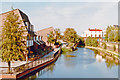 London (Tower Hamlets), 1989: Regents Canal near Mile End