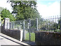 Graveyard of the old Congregational Chapel, Cliff Road, Laugharne