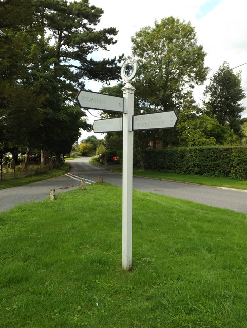 Roadsign on Church Road