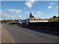 SX9289 : Extension to the Devon Hotel by the A379 dual carriageway, Matford Bridge, Exeter by Robin Stott