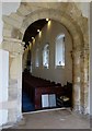TQ1605 : Sompting - St Mary's - Arch between tower and nave by Rob Farrow