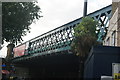 View of the railway bridge on Southwark Bridge Road from Union Street